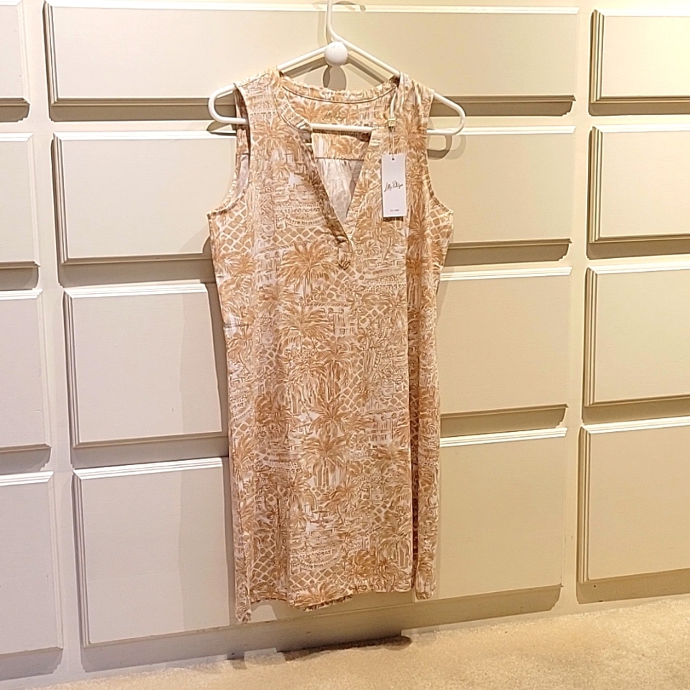 Lilly Pulitzer Palm Beach Paradise size small dress. NWT. All cotton.